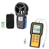 AIOMEST Digital Anemometer Handheld Pressure Gauge Gas Pressure Tester