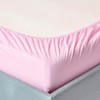 HOMESCAPES Pink Cot Bed Fitted Sheets 70 x 140 cm
