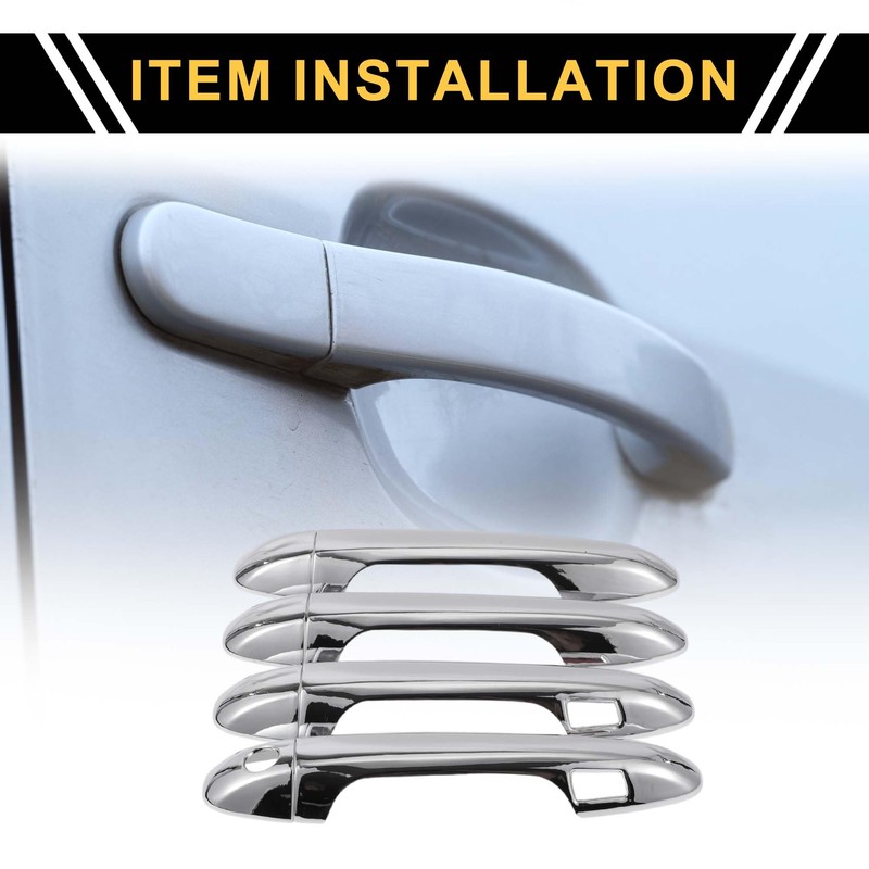 REPAIROCK 4pcs Exterior Door Handle Cover Car Door Handle Protector