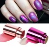XEAOHESY 15 Rolls Holographic Nail Art Foil Transfer Sticker Metallic