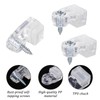 25 Pcs Glass Retainer Clips Mirror Holder Clips Plastic Glass