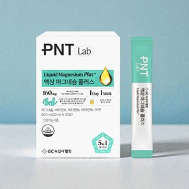 Green Cross Wellbeing GC Green Cross Wellbeing PNT Liquid Magnesium Plus 20ml x 30 packets Mango Flavor Gluconic Acid Vitamin B6 Zinc / GC녹십자웰빙 PNT 액상 마그네슘 플러스 20ml x 30포 망고맛 글루콘산 비타민B6 아연