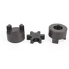 1/2" to 7/8" L075 Flexible 3-Piece L-Jaw Coupling Set &