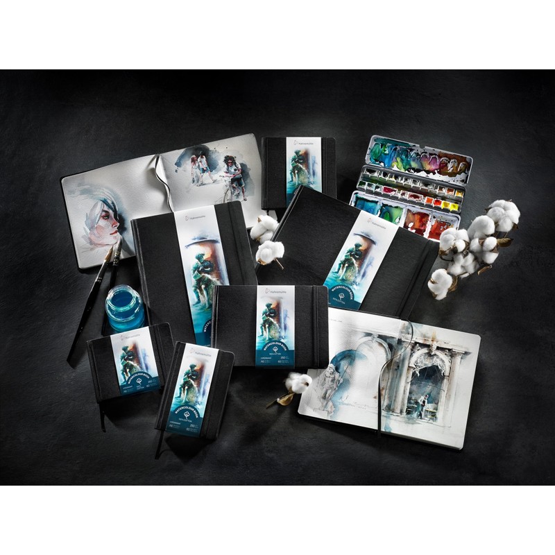 Hahnemühle Watercolour Book 100% Cotton, 250 g/m², Matte, Surface-Glued, 30
