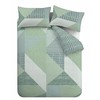 Catherine Lansfield Larsson Geo Reversible Single Duvet Cover Set with