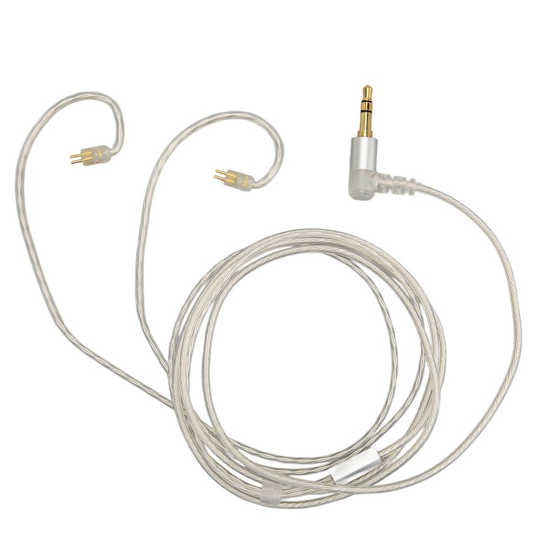 Headphone Upgrade Cable 2 Pin 0.78mm Silver Plated Copper Replacement