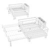 SNTD Dish Drying Rack - Extendable Dish Rack, Large Sink