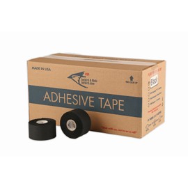 Jaybird & Mais Latex Free Athletic Trainers Adhesive Tape (8 Rolls), Black