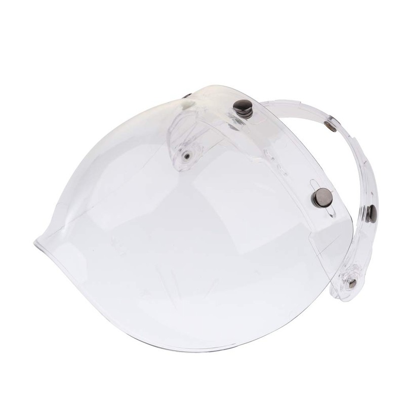 Bonanza Biltwell Compatible Motorcycle Helmet Bubble Flip Up Windshield Visor