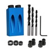 Pocket Hole Jig 14Pcs Kit - Woodwork Guides Joint Angle