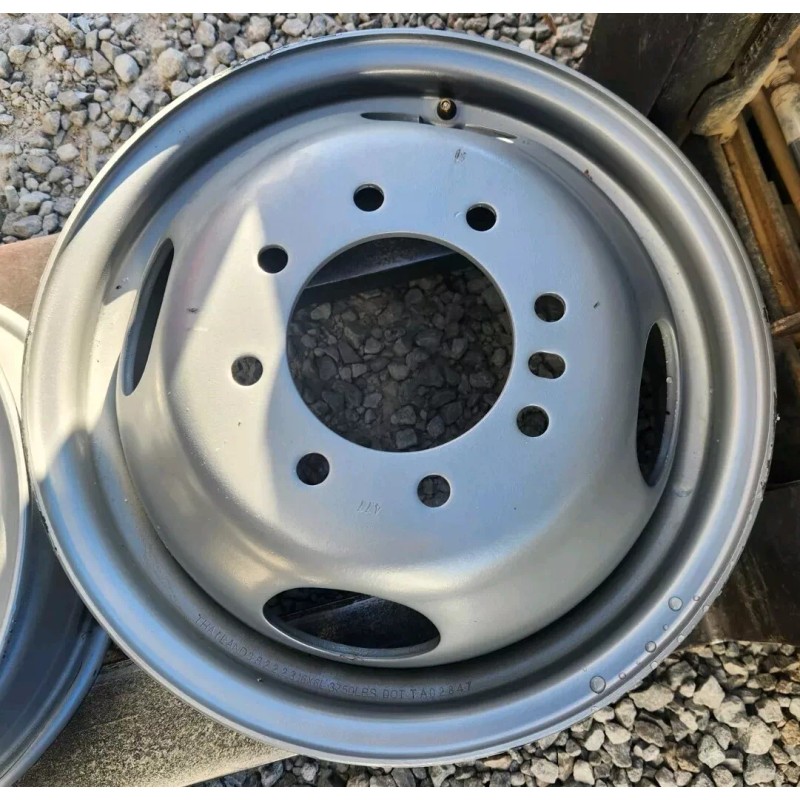 16" Steel Dual Wheel 8 Lug - 4.77" Center Hole