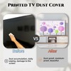 VBVARV TV Dust Cover,Polyester Microfiber Cloth Easy To Cover Your