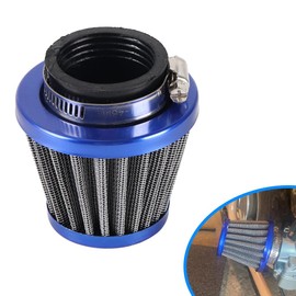 CMIYETO 38mm Air Filter for Apollo SSR Moped ATV Go kart Scooter Pit Dirt Bike for VM22 PZ22 PZ26 PZ27 PD18J NC50 Carburetor 50cc 70cc 80cc 90cc 110cc 125cc 150cc 196cc 200cc 212cc Engine Parts Blue