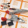 Samcos Alligator Clip Test Clamp Set of 10 Plastic Handle