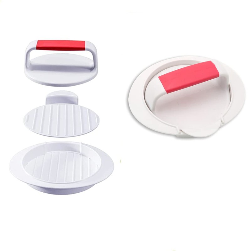 Hamburger Press Patty Maker, Plastic Burger Press, Burger Mold Press