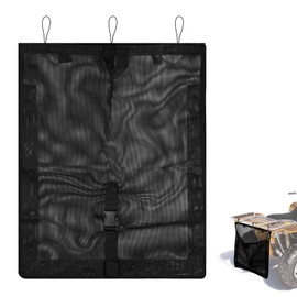 NQEUEPN Mesh Trash Bags, PVC Mesh Storage Bags Outdoor Trash Mesh Bags Compatible with Polaris RZR UTV Can-Am CFMOTO Teryx Mule Arctic Cat Pioneer Golf Carts Boats