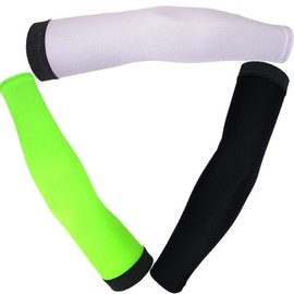 Women's Golf Arm Sleeves: Summer Sun Protection Ice Silk Sleeves for Riding, Driving, Fishing Men's XL/Fluorescent Green 15ea