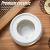 Ceramic Teapot Warmer Hollowed Pad Concave Bottom Practical Multifunction Teapot