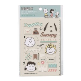 Snoopy Ruler Decor Template Ruler / Snoopy & Friends Peanuts