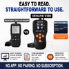 V380 OBD2 Scanner for Check Engine Light, Color Display Car