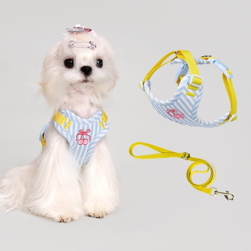 Pechera Arnés para Perros Pequeños, Arnés para Perro Ajustable Reflectante