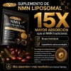 Gwynne Nmn Resveratrol Complejo 1200mg Suplemento Coq10 Glutatión Aumentar Energía