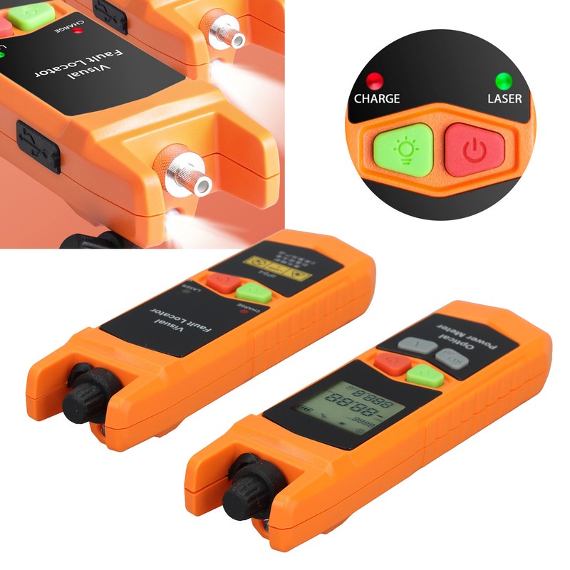 10mW Portable Optical Power Meter 650nm Red Laser Visible Fault