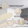 2 Pairs of Warm Lambswool Insoles, EVA Latex Sheep's Wool