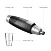 Luxitude Precision Ear & Nose Hair Mens Grooming Trimmer -