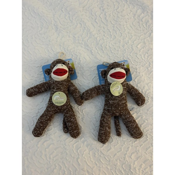 Does not apply Vibrant Life Cozy Buddy Sock Monkey Dog