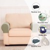 sourcing map 2pcs Stretch Armrest Covers, Couch Arm Covers with