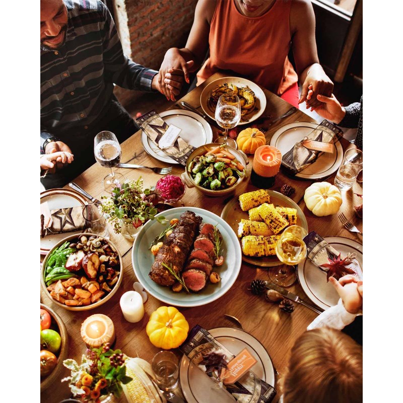 Patriotic Cloth Napkin 4PCS Western Star Independence Day Absorbent Cotton