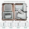 Packing Cubes for Travel |8 Set Mint |Durable Luggage Organizer