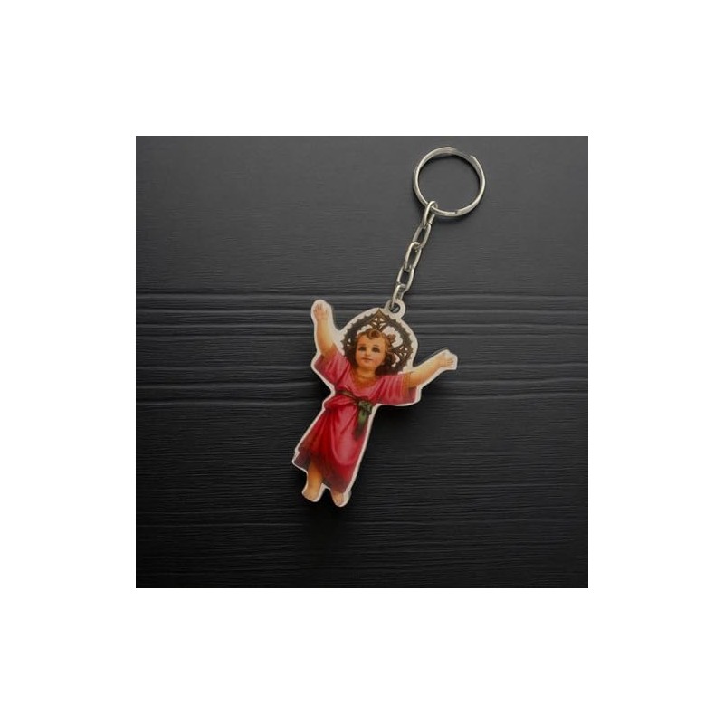 Recuerdos Divino Niño Jesús – 20 Llaveros MDF con Tarjeta