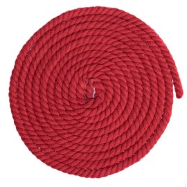 Super Soft 3 Strand Twisted Cotton Rope - Multiple Colors to Choose from in Various Diameters and Lengths
