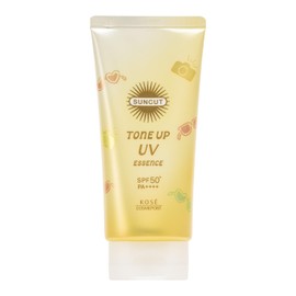 KOSE Suncut Tone Up UV Essence SPF50+ PA++++ Lemon Yellow 80g Sunscreen