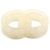 2pc Transparent Car Shock Absorber Buffer Spring Bumper Cushion Type