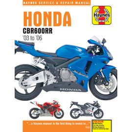 Honda CBR600RR (03 - 06) Haynes Repair Manual (Paperback)