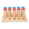 Wooden Sound Cylinders Toy Sensory Integration Training Educational Sound Stick