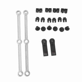 Inlet Manifold Runner Connecting Linkage Kit 6420903237 Fits C320 3.0L V6 OM642 Rods, Compatible with OEM A6420905037, A6420907737, A6420903237,