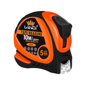 10 Meter Tape Retractable Measuring Tape Flexible with Lock Button Micro U Printed Matte Tape 25mm Wide