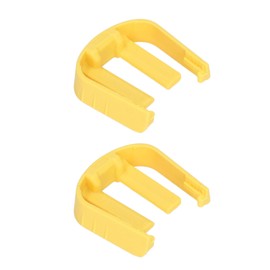Yellow Pressure Washer Clip 2 Pieces Car Pressure Washer Trigger Gun Quick Release Clips C Clip Quick Connector Buckle Replacement Part for Karcher K2 K3 K7 (YELLOW)