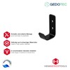 Gedotec Sandra Small Modern Coat Hook Stainless Steel Coat Hook