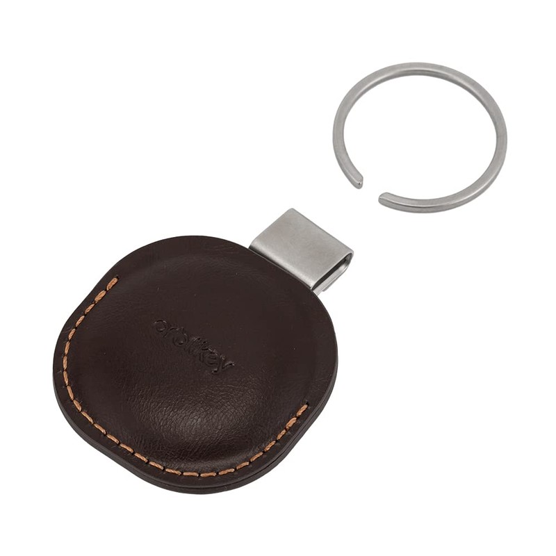 Orbitkey AirTag Case, Leather Keychain, Key Ring, Air Tag, Leather