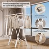 BIREN Clothes Drying Rack Heavy Duty Clothing Racks Extending Laundry