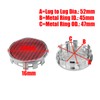 Modengzhe Center Caps for Rims,54mm Wheel Rim Hub Center Covers