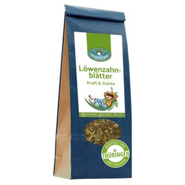 Dandelion Leaves Tea, Cut and Gently Dried, Premium Quality, PeppermintMan (100, g)