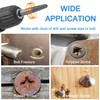 JONMON Screw Extractor Set, Easy Out Damaged and Stripped Broken