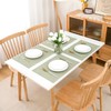 AOKSUNOVA Cloth Placemats Set of 4 Farmhouse Linen Table Mats
