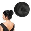 AYNKH Hair Bun, Donut Style, Artificial Round Wig for Ballet